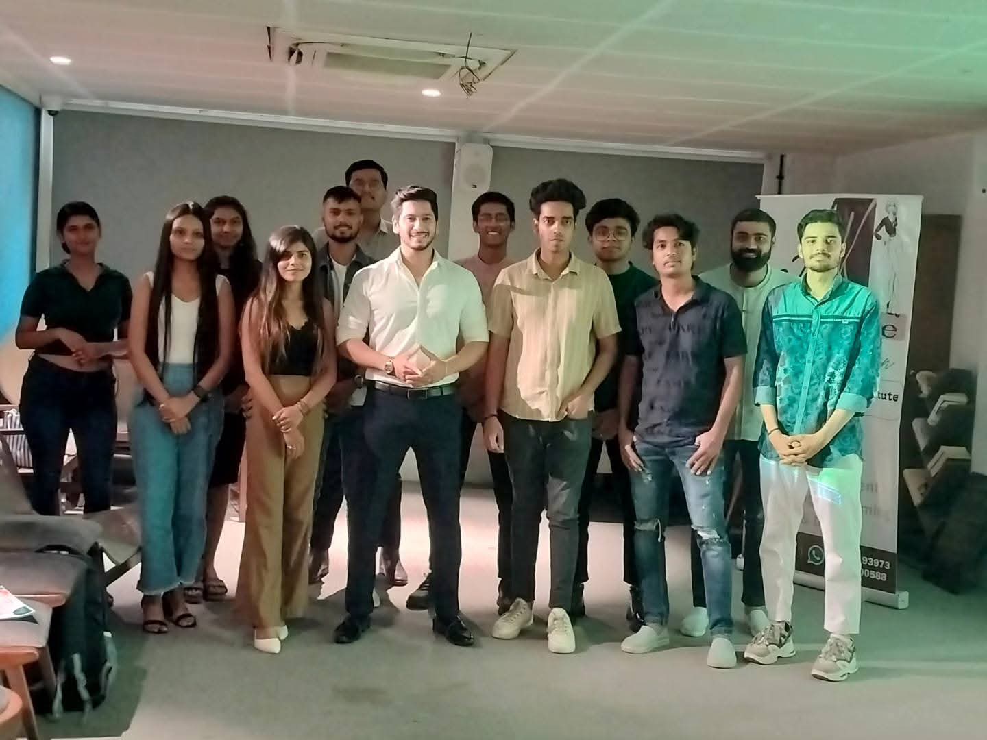 AK Institute batch group photo after a workshop session