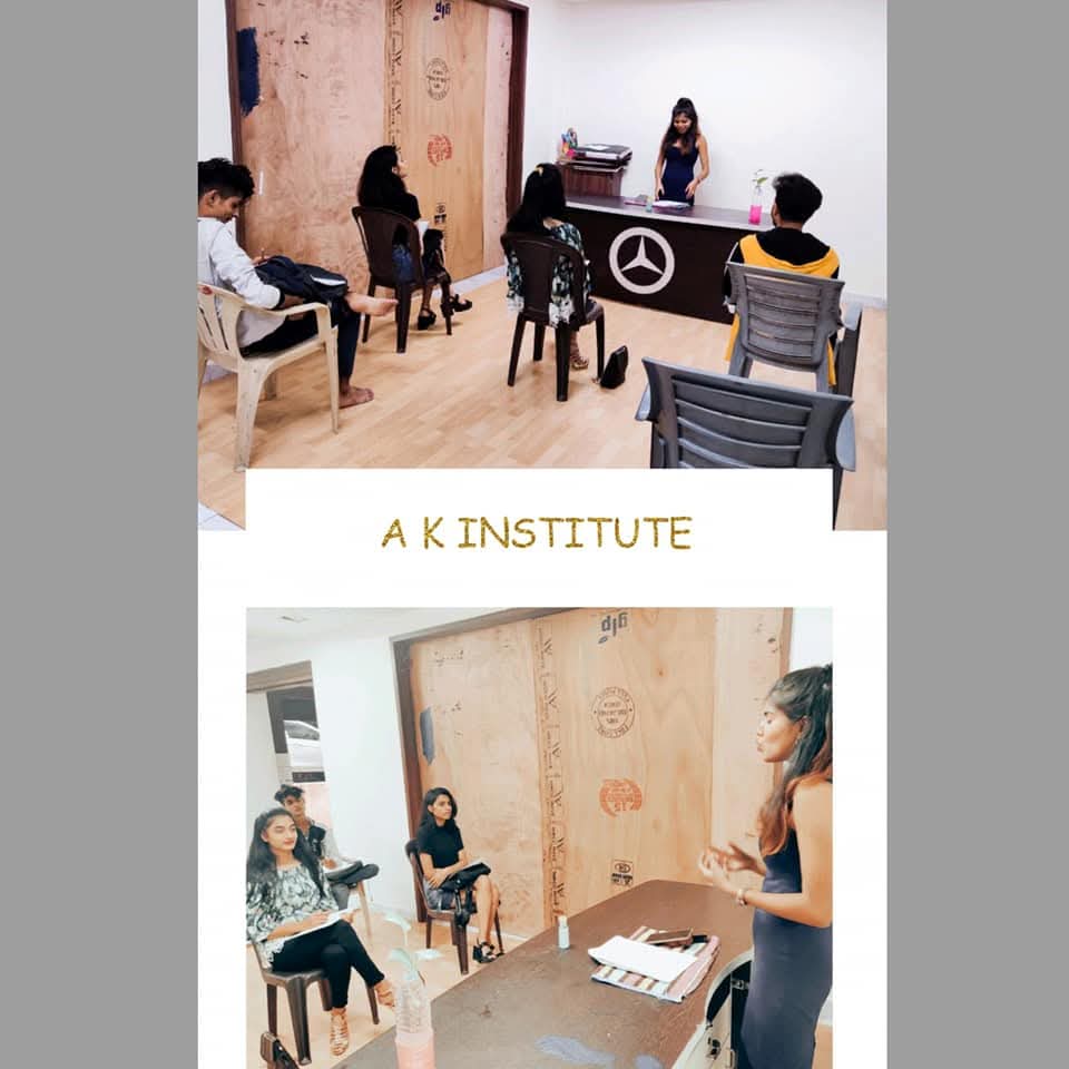 Studio counselling and orientation session at AK Institute